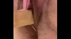 Play BBW MILF Gets Intimate with a Dildo while Wearing Panties
